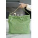 Chanel 23c 22 Bag Avocado Green Medium Calfskin  