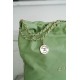 Chanel 23c 22 Bag Avocado Green Medium Calfskin  