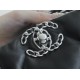 Chanel 22B 19 Bag Tote Black and Silver Small Lambskin  