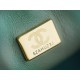 Chanel 2022 Top Handle CF Mini Gradient Green Mini CF Top Handle  