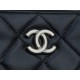 Chanel 22A Glossy Calfskin Backpack Black Glossy Calfskin  