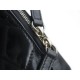 Chanel 22A Glossy Calfskin Backpack Black Glossy Calfskin  