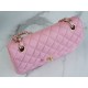 CF Classic Flap Washed Calfskin Small Sakura Pink  