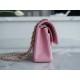 CF Classic Flap Washed Calfskin Small Sakura Pink  