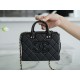 Chanel 22B Vintage Makeup Bag Black  