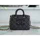 Chanel 22B Vintage Makeup Bag Black  