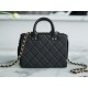 Chanel 22B Vintage Makeup Bag Black  