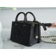 Chanel 22B Vintage Makeup Bag Black  