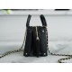 Chanel 22B Vintage Makeup Bag Black  