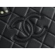 Chanel 22B Vintage Makeup Bag Black  