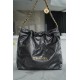 Chanel 22P 22 Bag Metallic Grey Medium