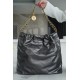 Chanel 22P 22 Bag Metallic Grey Medium