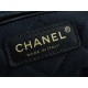 Chanel 22P 22 Bag Metallic Grey Medium