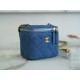 Chanel 22C Denim Metal Ball Box Bag Chanel Denim Collection  