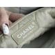 Chanel 22P 22 Bag White and Silver with Black Line  