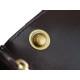 Chanel 22K Small Gold Bar Adjustment Deep Brown  