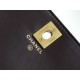 Chanel 22K Small Gold Bar Adjustment Deep Brown  