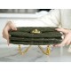 Chanel 22K Adjustment Flap Bag Small Green  