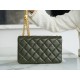 Chanel 22K Adjustment Flap Bag Small Green  