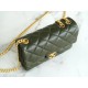 Chanel 22K Adjustment Flap Bag Small Green  