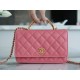 Chanel 22P Handle Coral Pink  