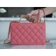 Chanel 22P Handle Coral Pink  