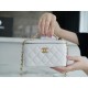 Chanel 22S Cut-Out Handle Long Box White  