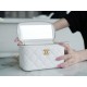 Chanel 22S Cut-Out Handle Long Box White  