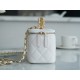 Chanel 22S Cut-Out Handle Long Box White  