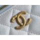 Chanel 22S Cut-Out Handle Long Box White  