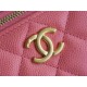 Chanel 22S Cut-Out Handle Long Box Coral Pink  