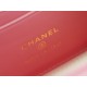 Chanel 22S Cut-Out Handle Long Box Coral Pink  