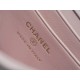 Chanel 22B Enamel Clasp Kelly Large Pink Lambskin  