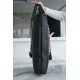 Chanel 22SS Latest Maxi Shopping Bag Black Grain Calfskin  