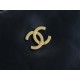 Chanel 22P 22 Bag Large Black with White Buckle Calfskin  