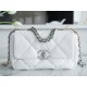 Chanel 19 BAG Silver Buckle Small  