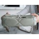 Chanel 19 BAG 22C Milk Green Gray Silver Accessories Small  