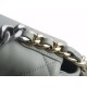 Chanel 19 BAG 22C Milk Green Gray Silver Accessories Small  