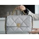 Chanel 19 BAG Light Gray  