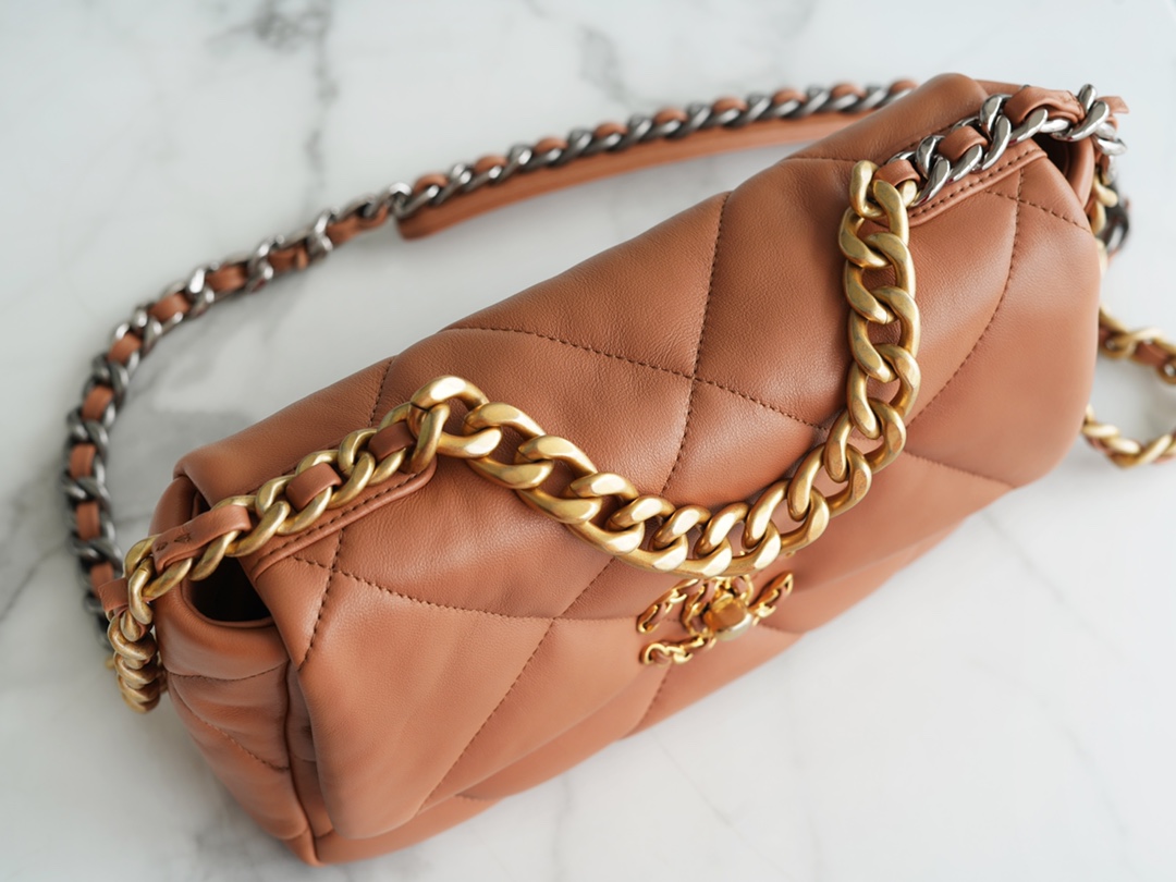 Chanel 19 Bag Caramel Small  