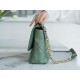 CHANEL L 19 BAG Autumn/Winter New Color Matcha Green Medium  