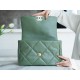 CHANEL L 19 BAG Autumn/Winter New Color Matcha Green Medium  