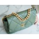 CHANEL L 19 BAG Autumn/Winter New Color Matcha Green Medium  