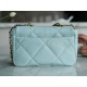 CHANEL 19 Series 2021 Light Blue  