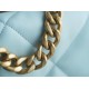 CHANEL 19 Series 2021 Light Blue  