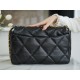 CHANEL 19 Series Flap Bag Classic Black  