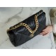 CHANEL 19 Series Flap Bag Classic Black  