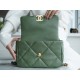 Chanel 19 Bag 2021 Matcha Green Small Lambskin  