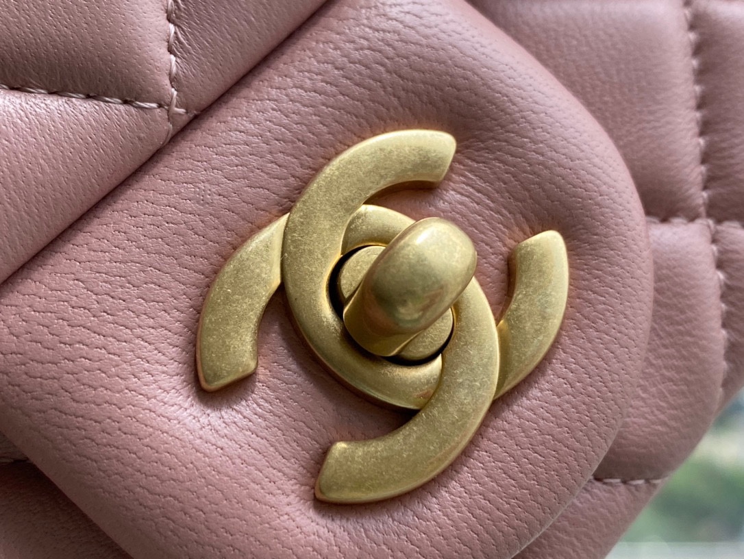 Chanel Stunning Metal Ball Mini Dried Rose Pink  