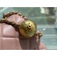 Chanel Stunning Metal Ball Mini Dried Rose Pink  